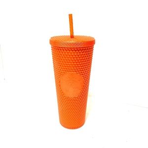 2022 Fall Starbucks Venti Tumbler Orange Pearl